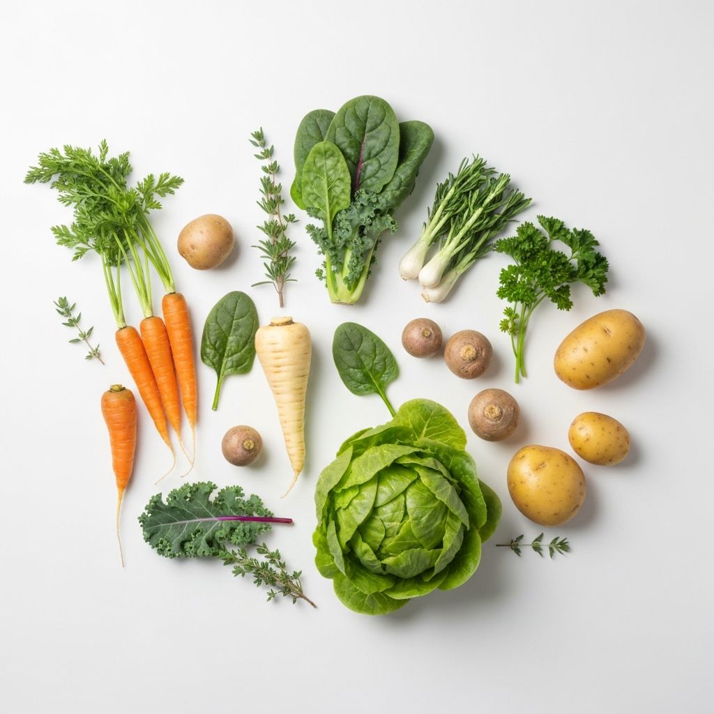 Verschiedene Lebensmittel